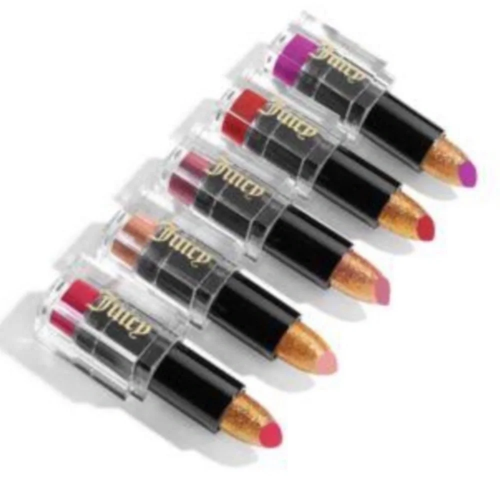 New Juicy Couture Glitter Velour Lipstick .13oz in Girl Stuff  #01